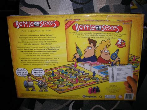 Battle Of The Sexes 2nd Edition Board Game By Imagination Entertainment