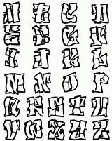 Graffiti Letters Coloring Pages Alphabet Fonts Font Styles Lettering Creator Airbrush Crazy Printable Street Bubble Letter Gangster Graffitie Writing Designs sketch template