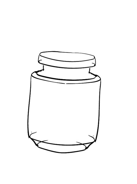 honey jar coloring page coloring pages world