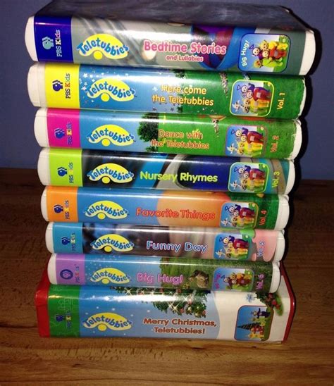 lot   teletubbies vhs video tapes teletubbies vhs video video tapes