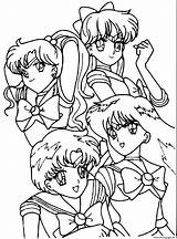 Sailor Girlpower Sailormoon sketch template