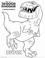Dinosaur Good Coloring Pages Printable Sheets Little Butch sketch template