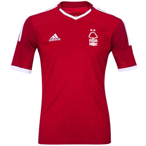 nottingham forest fc home football shirt  adidas