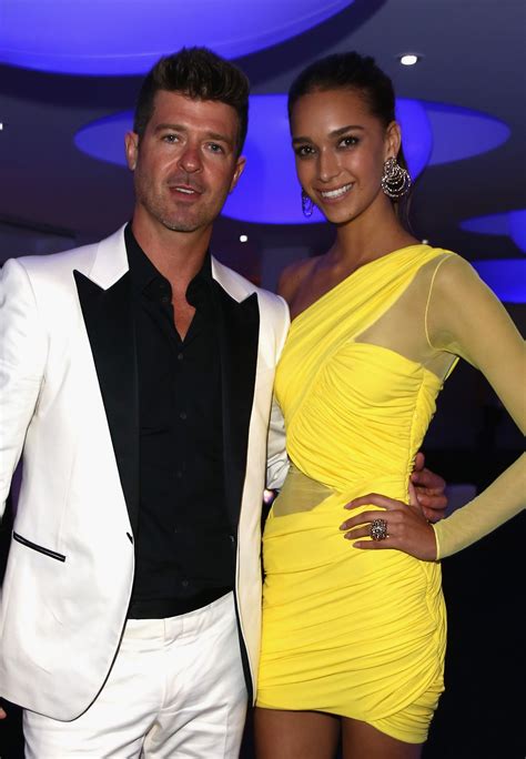 robin thicke and april love secretly married couple