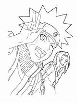 Coloring Naruto Pages Anime Color Printable Bright Colors Favorite Choose Kids sketch template