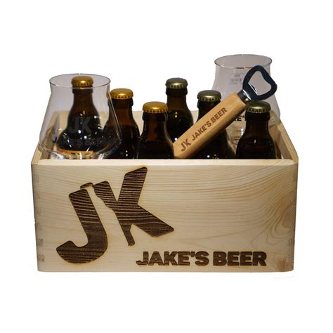 bierpakket met glas speciaalbier jakes beer