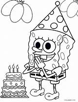 Spongebob Coloring Pages Birthday Happy Mouse Valentines Squarepants Papa Baby Mickey Kids Krusty Krab Printable Pdf Print Bob Esponja Cake sketch template
