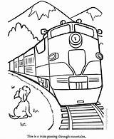 Coloring Pages Rocky Mountain Getdrawings Mountains sketch template