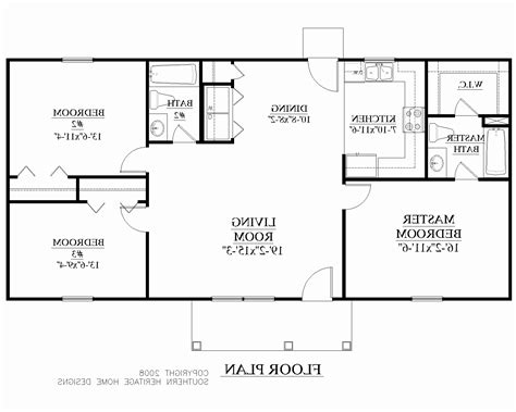 square foot ranch floor plans floorplansclick