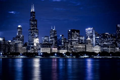 photo chicago skyline architecture midwest urban   jooinn
