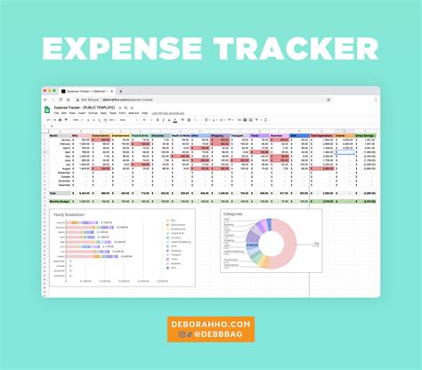 design templates monthly budget tracker easy   google sheets