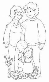 Para Colorear Dibujos Coloring Family Aile sketch template