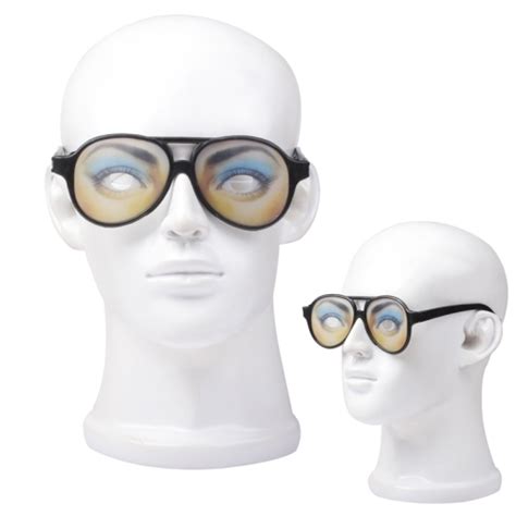 plastic funny joke glasses with black frame alex nld