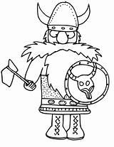 Viking Coloring Coloriages Personnages Attrayant sketch template