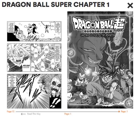 news  posts dragon ball super manga chapter  english translation