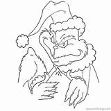 Grinch Coloring Whoville Xcolorings sketch template