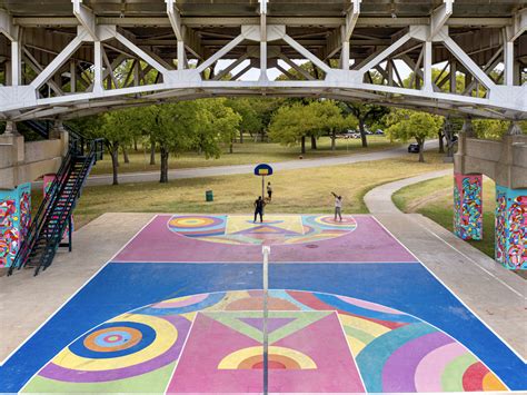 fort worth tx basketball court trinity park courts   world