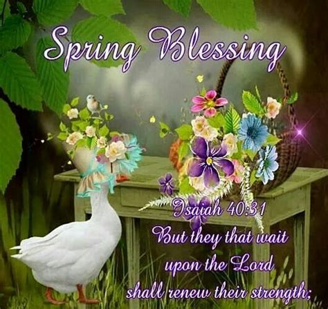 spring blessing biblical inspiration