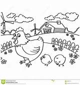 Coloring Chicken Pages Chick Nugget Cute Kids Getcolorings Baby sketch template