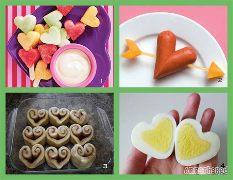 fun  home heart shaped foods ii