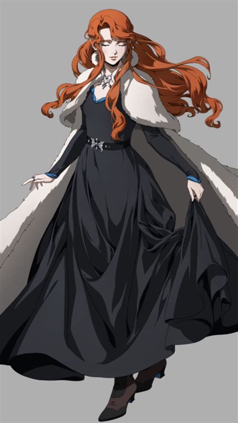 Vampire Beauty Anime Character Design Fantasy Character Design