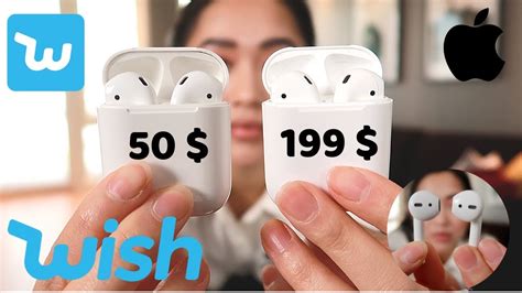 tech perfect fake airpods unboxing review giveaway closed youtube
