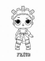 Lol Coloring Pages Color Surprise Doll Printable Print Dolls Fresh Sheet Queen Might Also Simple sketch template