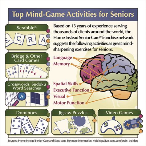 elderly printable brain games  seniors
