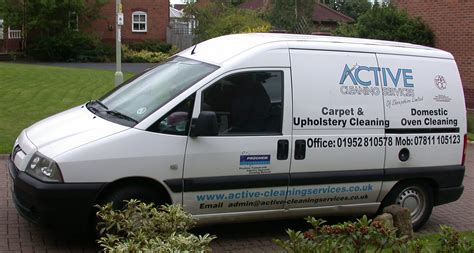 acs van active cleaning services  shropshire