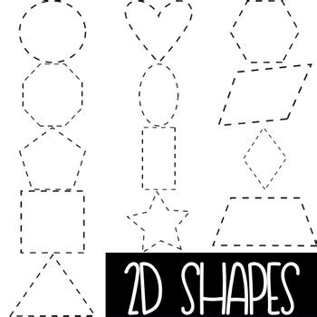 shape clipart templates  jen hart design tpt