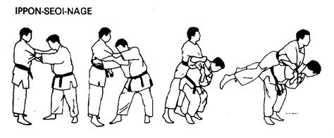 ippon seoi nage tecnicas de artes marciales artes marciales judo