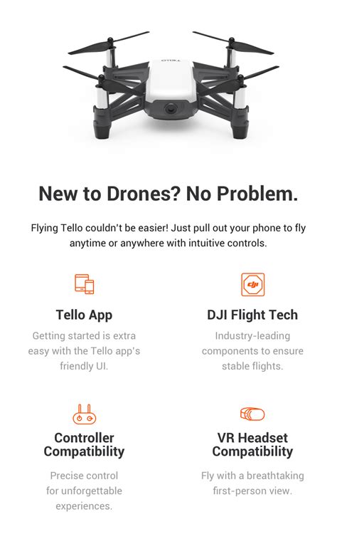 ryze tello drone boost combo kopen voor  besteld morgen  huis