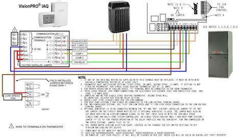 trane xv thermostat wiring diagram