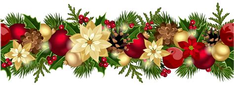 christmas clip art garland   cliparts  images