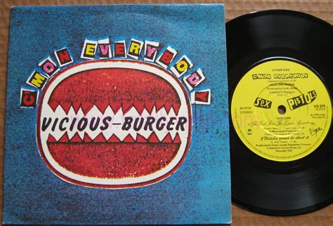 totally vinyl records sex pistols c mon everybody 7