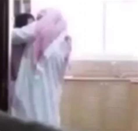 saudi husband caught forcing himself on his maid on camera and wife