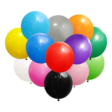 koogel big balloons pcs  assorted colors latex giant balloons large balloons  birthday