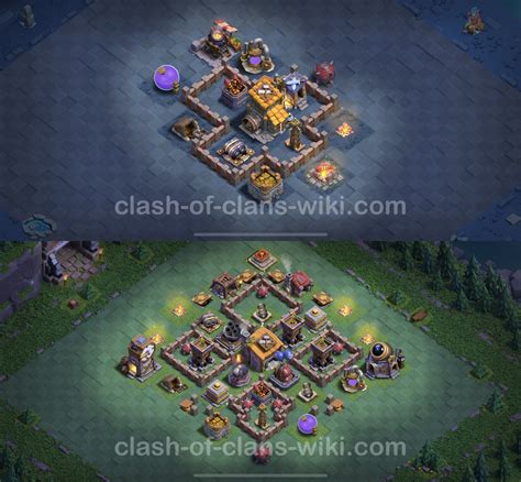 top builder hall level  max levels base  link clash  clans