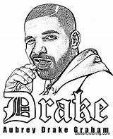Drake Rappers Rapper Aubrey Sketch Xxxtentacion Kolorowanki Hiphop Rnb Coloringpages Unbedingt Coloringhome sketch template