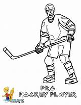 Hockey Nhl Coloring Pages Getcolorings Getdrawings sketch template
