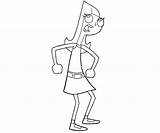 Candace Coloring Flynn sketch template