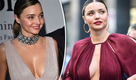 Miranda Kerr Puts On A Busty Display In Two Revealing Dresses