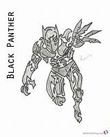 Panther Coloring Marvel Pages Printable Book Movie Print Kids Spiderman Choose Board Bettercoloring sketch template