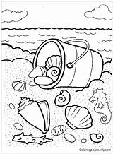 Coloring Pages Zigzag Getdrawings Seashell sketch template
