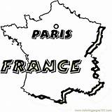 France Paris Coloring Pages Printable Kids Country Map Color Countries Birthday Online Template Maps Crafts Choose Board Books Book Printables sketch template