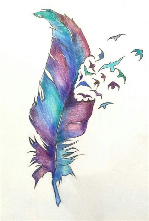 art colorful  birds image art watercolor watercolor tattoo