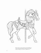 Coloring Pages Carousel Horse Animals Books Book Picasa Vah Albums Web Picasaweb Google Carosel Color Designs Adult sketch template