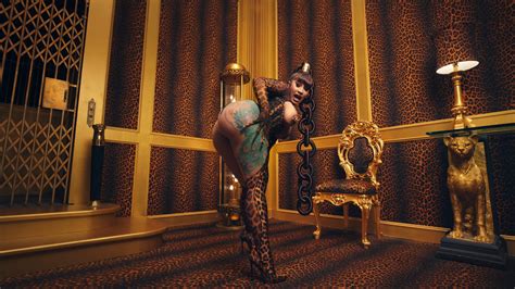 Cardi B Topless In Her New Music Video WAP Photos