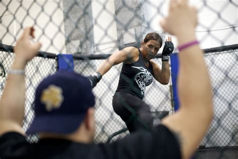 for transgender fighter fallon fox there is solace in the