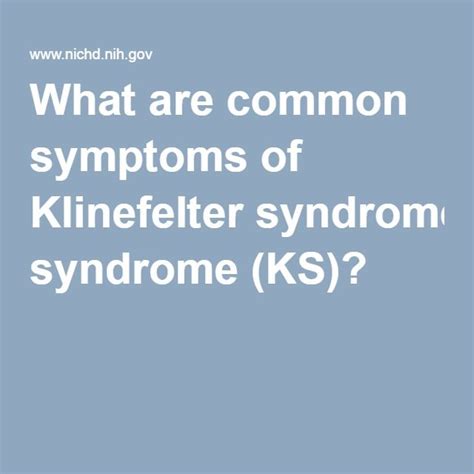 19 best klinefelter s syndrome images on pinterest genetic disorder